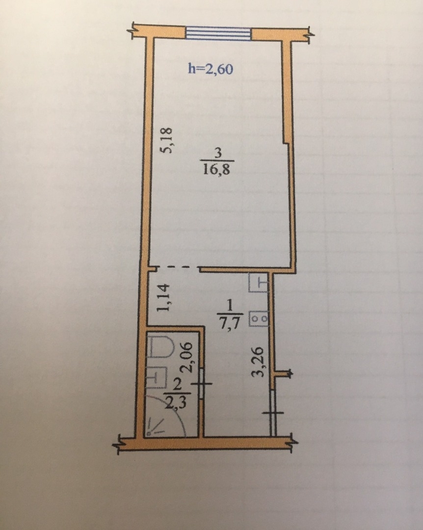 продажа однокомнатной квартиры номер A-173670 в Киевском районе, фото номер 11